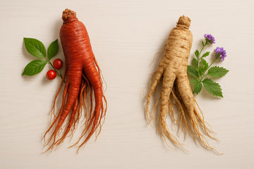 Röd ginseng vs. sibirisk ginseng: Vilken är bäst för sköldkörteln?