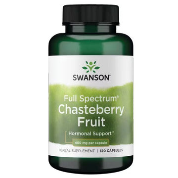 Chasteberry, Kyskhetsört 120 kapslar Swanson - Tongkatbutiken.se