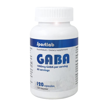 GABA Sportlab 500 mg 120 kapslar