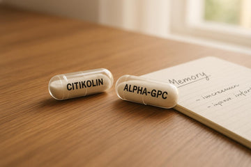 Citikolin vs Alpha-GPC: Vilket är bäst för minnet?