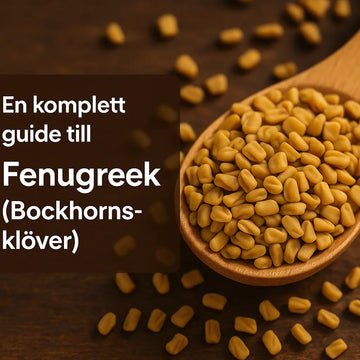 Fenugreek (Bockhornsklöver) – komplett guide till kosttillskottet