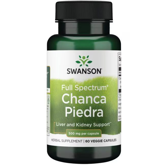 Chanca Piedra 500 mg 60 kapslar Swanson - Tongkatbutiken.se