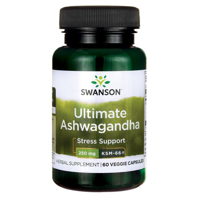 Ashwagandha Ultimate - KSM-66 - 250mg - 60 vcaps Swanson