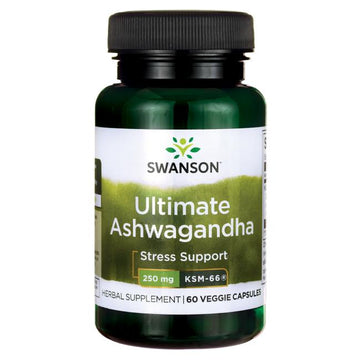 Ashwagandha Ultimate - KSM-66 - 250mg - 60 vcaps Swanson