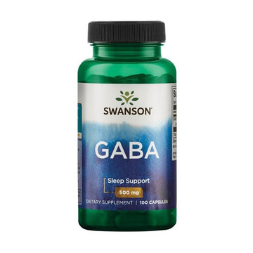 GABA 500 MG 100 KAPSUŁEK SWANSON