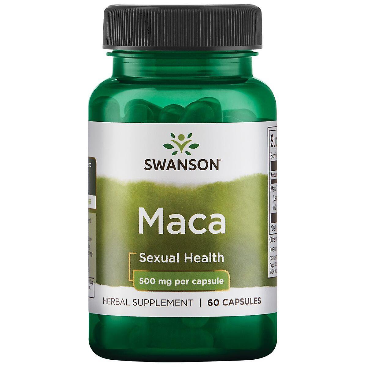 Maca Swanson 500 mg 60 kapsułek