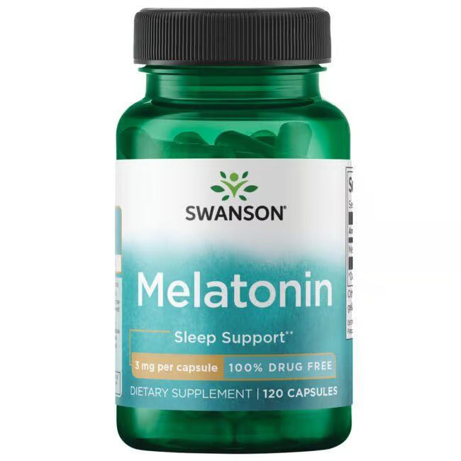 Melatonin 3 mg Swanson 60 tabletter Swanson