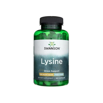 L-LYSIN KOSTENLOSE FORM 500 MG 100 KAPSELN SWANSON