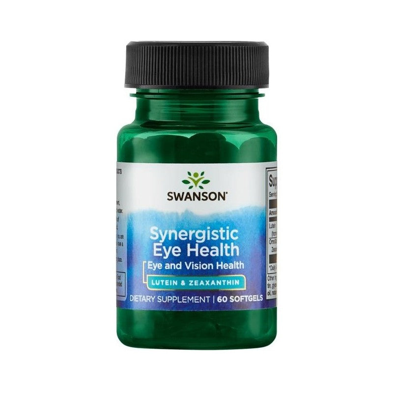 Lutein & Zeaxanthin, synergistische Augengesundheit 60 Softgels Swanson