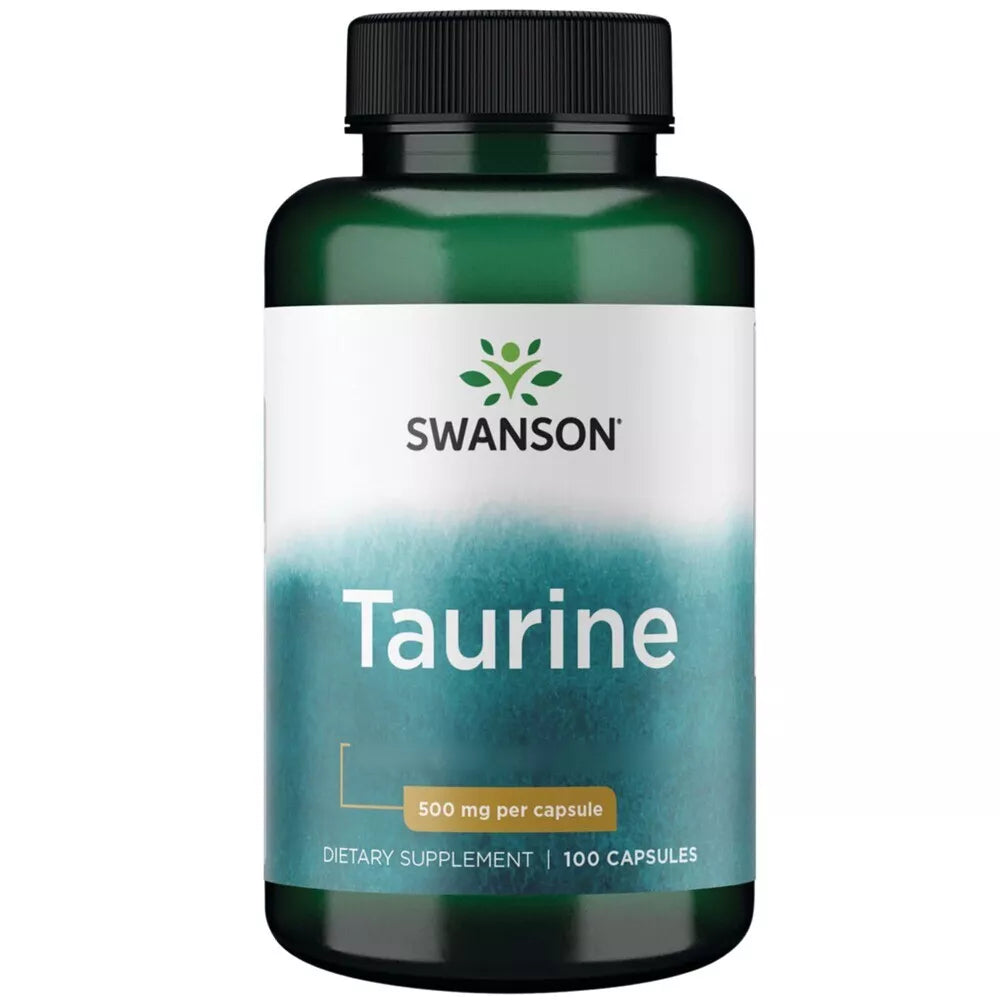 Taurin 500 mg 100 Kapseln Swanson