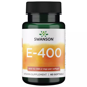 Witamina E 400 jm 60 kapsułek SWANSON